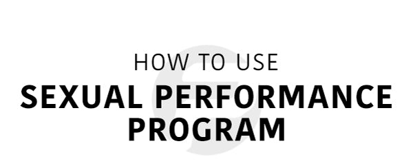 How to Use the Sexual Performance Program Mobile