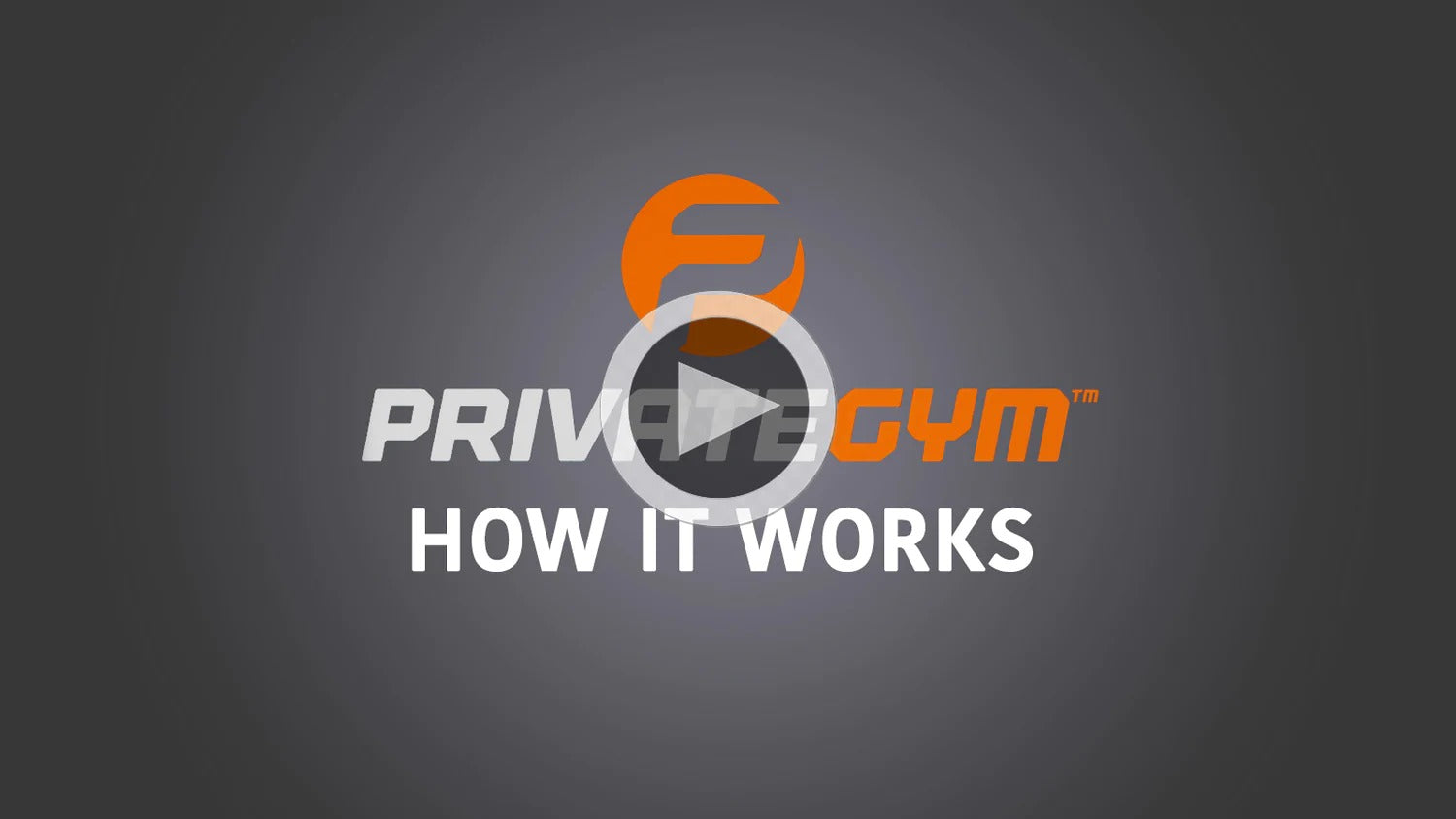 How Private Gym Works Opening Video