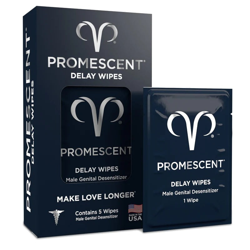 promescent delay wipes, 5 pack