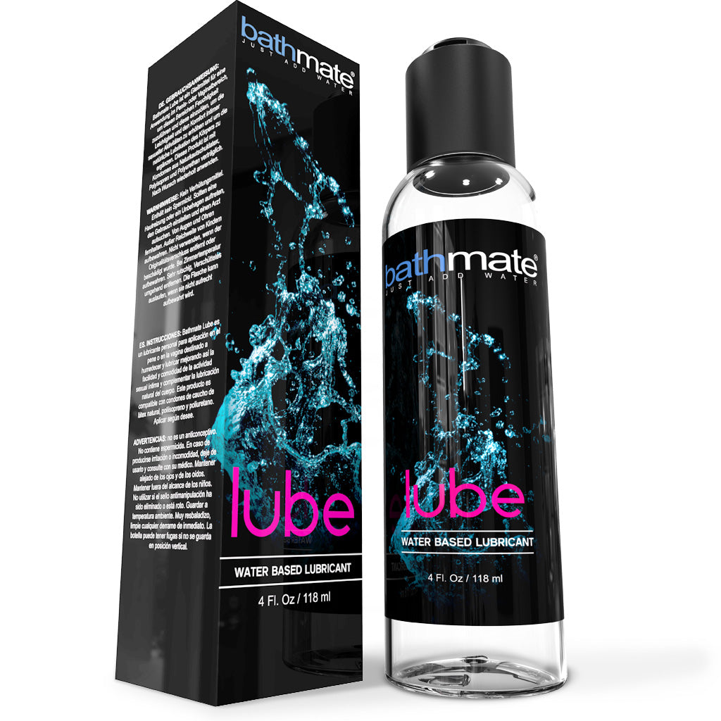 Bathmate Pleasure Lube Water-Based Sexual Lubricant bottle with box