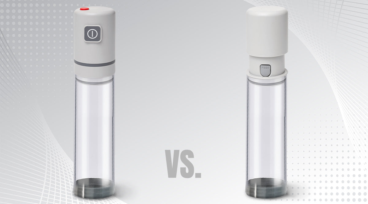 electric penis pumps vs vacuum pump