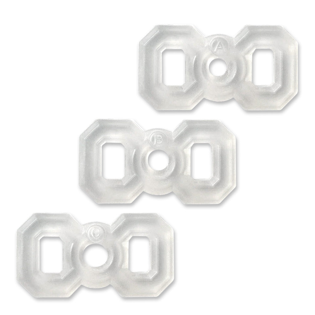 Spartan Constriction Rings Sizes A-C Set