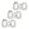 Spartan Constriction Rings Full Sizes A-C Set Size A (8 mm) Size B (10 mm) Size C (11.5 mm)