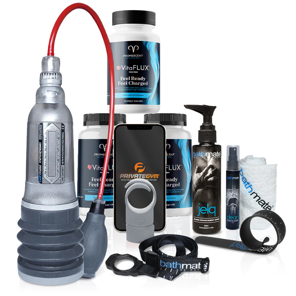 The Ultimate Penis Size and Girth Program 5" / Gray