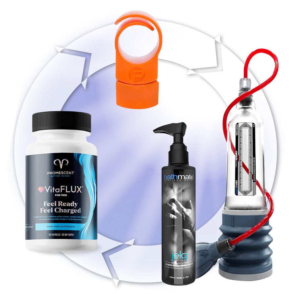 The Ultimate Penis Size and Girth Bundle Stretch, Strengthen, and Supplements
