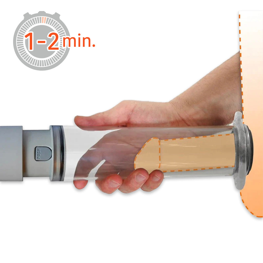 PosTVac 3000 Medical-Grade Penis Pump Instructions Step 8 Manual