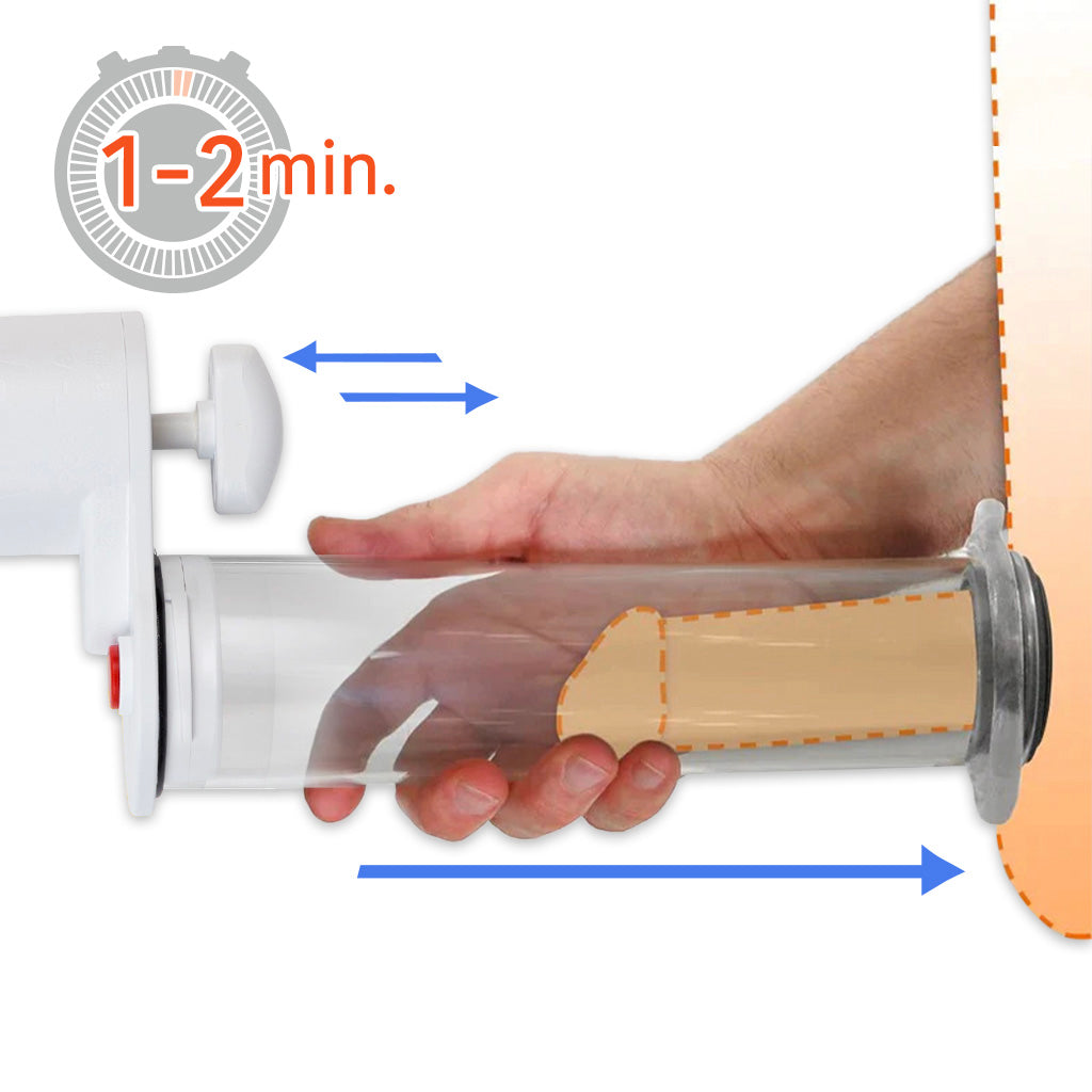 PosTVac MVP 700 Medical-Grade Penis Pump Instructions Step 7