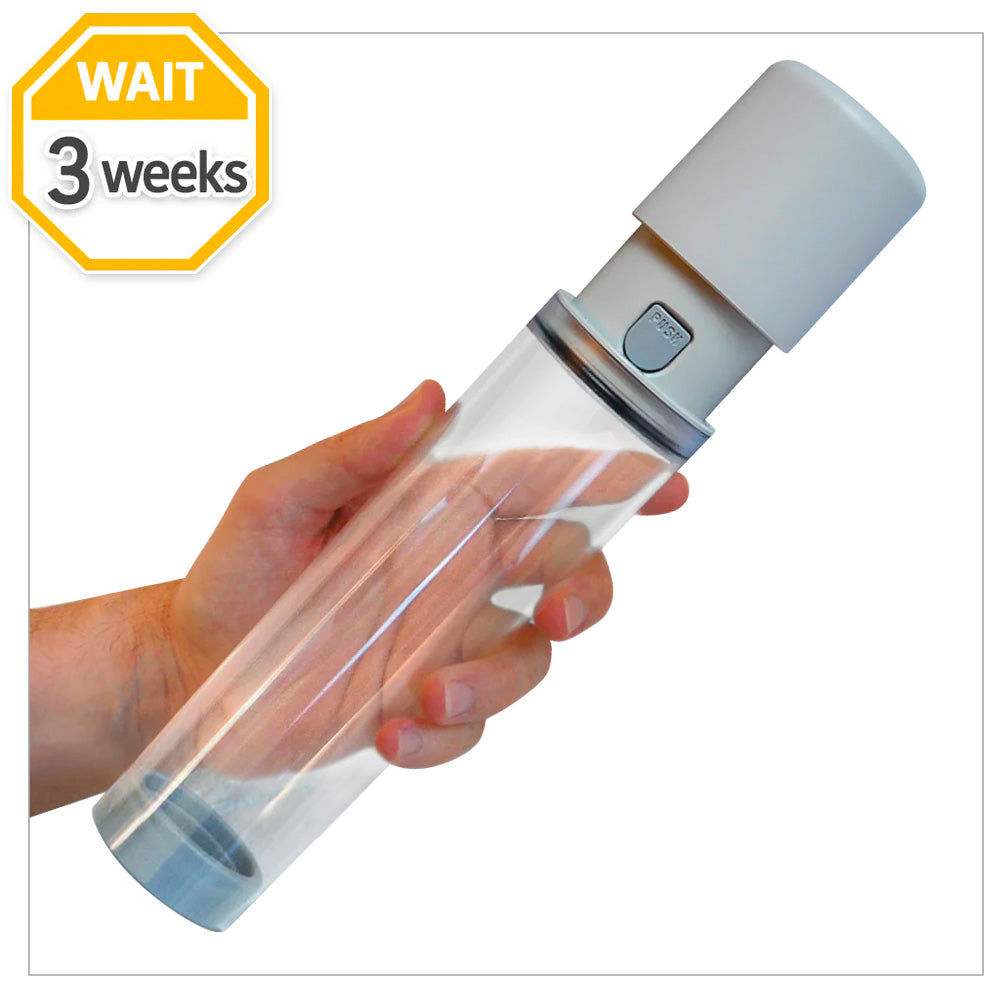 PosTvac 3000 Medical-Grade Penis Pump with Wait Three Weeks Badge