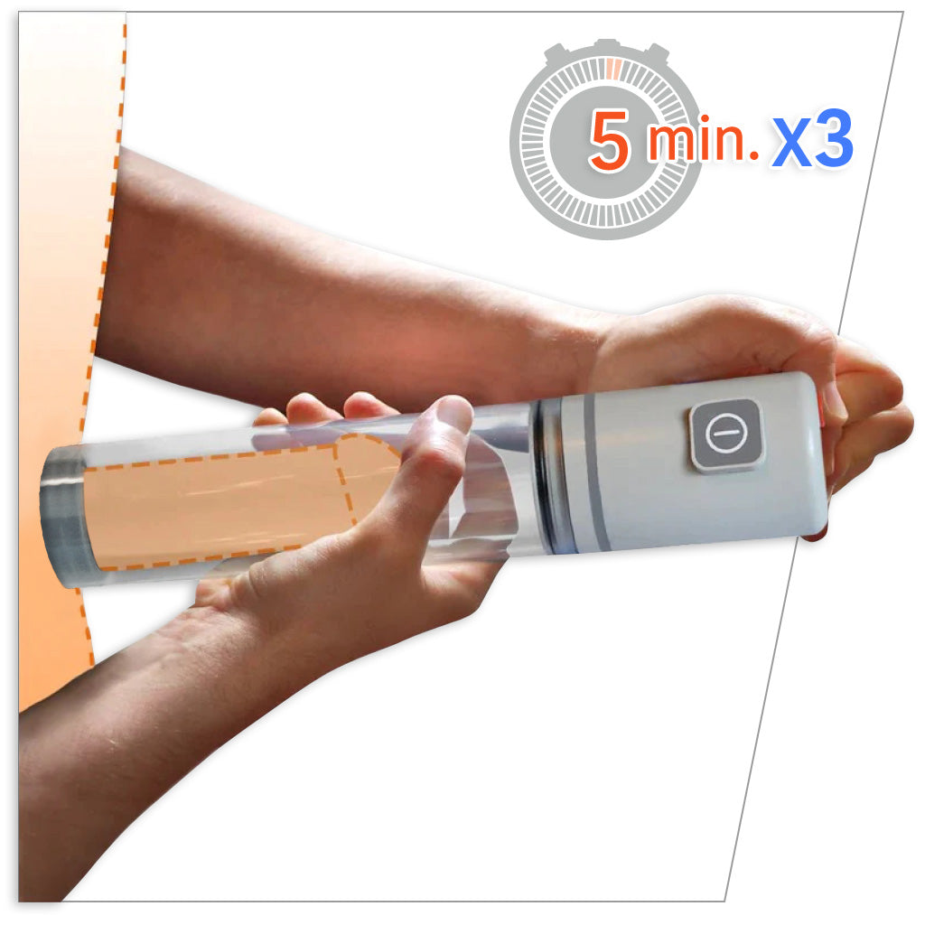 PosTVac 3000 Medical-Grade Penis Pump three 5-minute sets