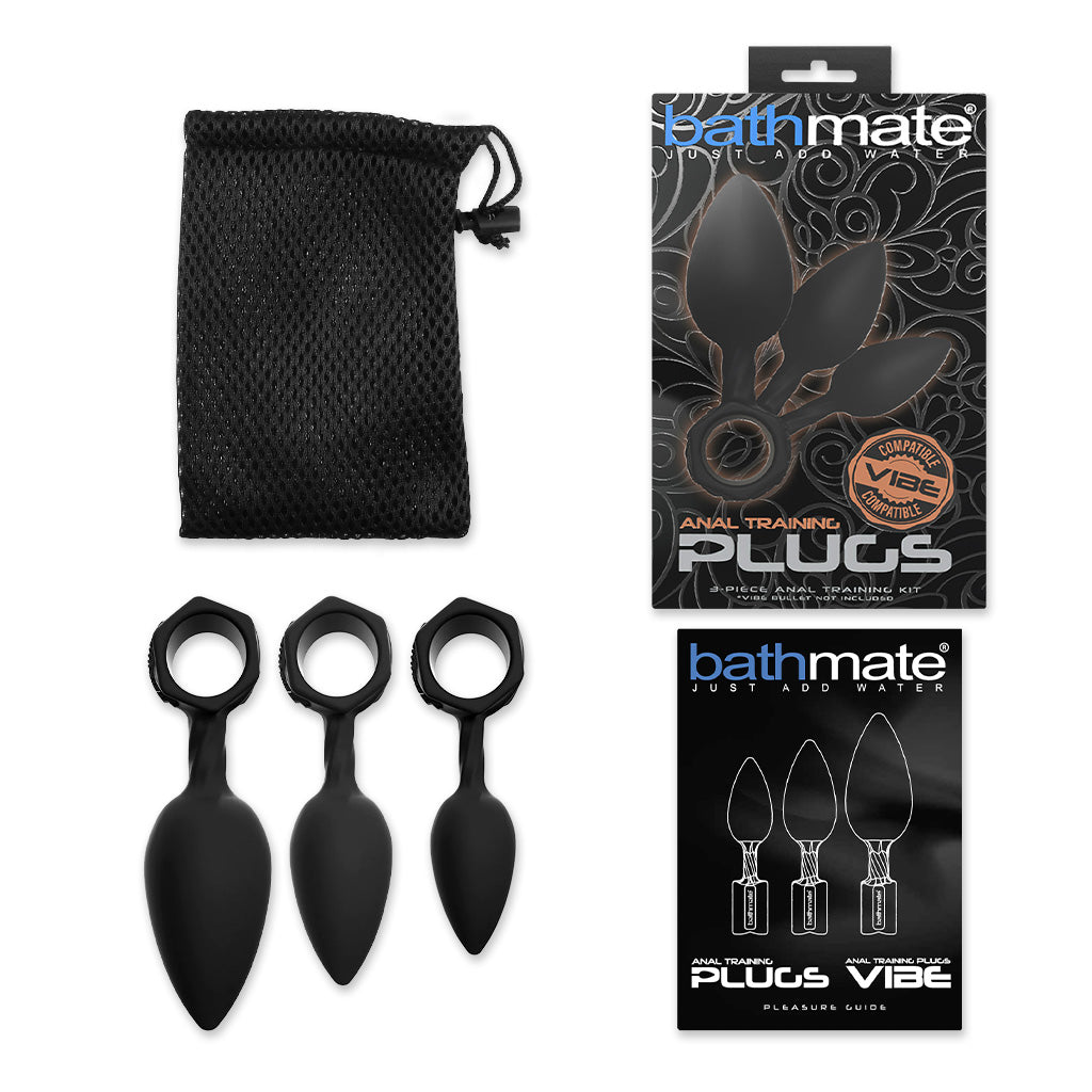 Bathmate Anal Training Plugs Bronze Inside Package Contents