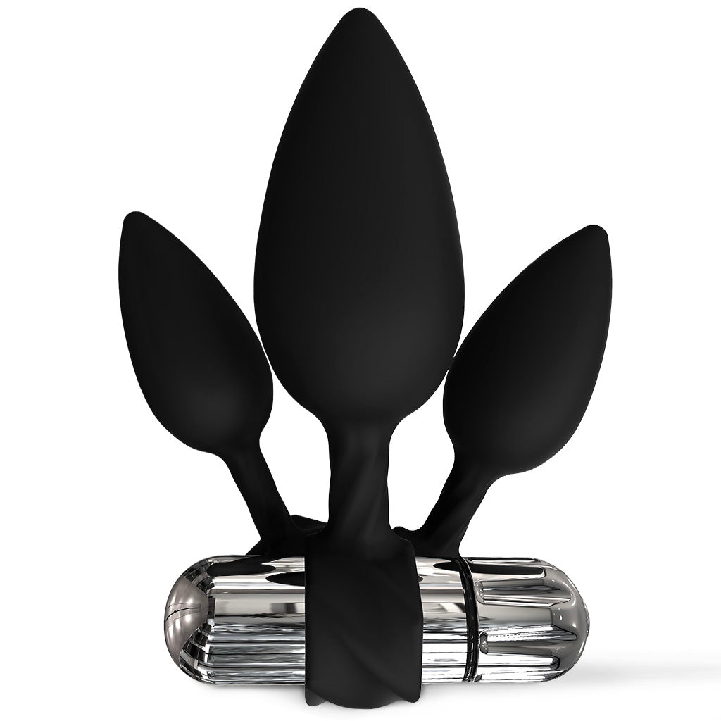 Bathmate Anal Training Plugs Vibe Silver