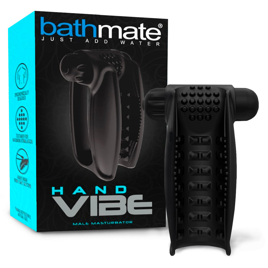 Bathmate Hand Vibe Wrap-Around Vibrating Stroker with Box