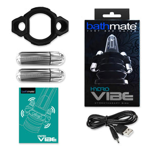 Bathmate HydroVibe Hydrotherapy Ring Inside Package Contents