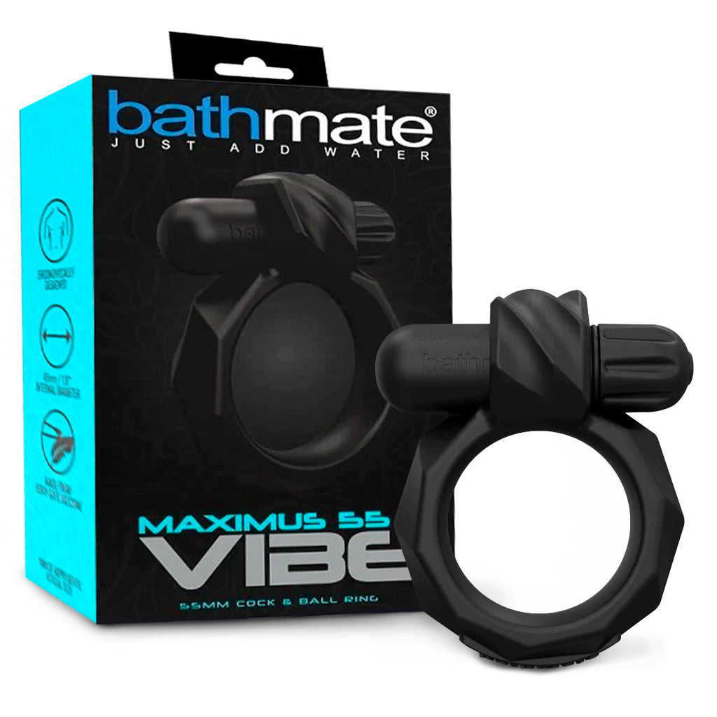 Bathmate Maximus Penoscrotal Power Ring  with Box Vibe / 55mm 