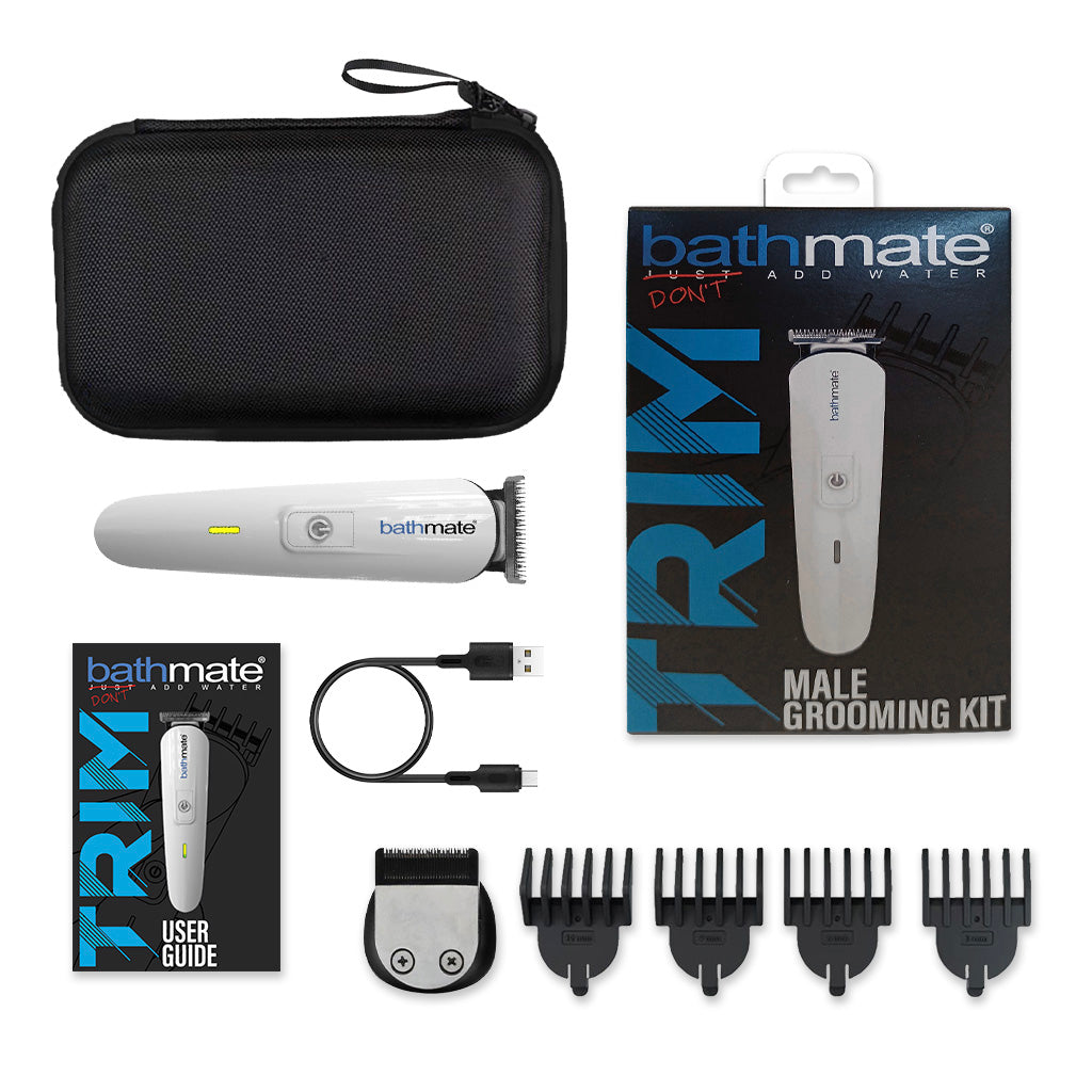 Bathmate Trim Manscaping Set Inside Package Contents