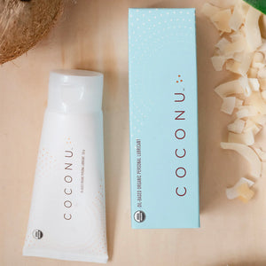 Coconu Oil-Based Organic Lubricant with Box