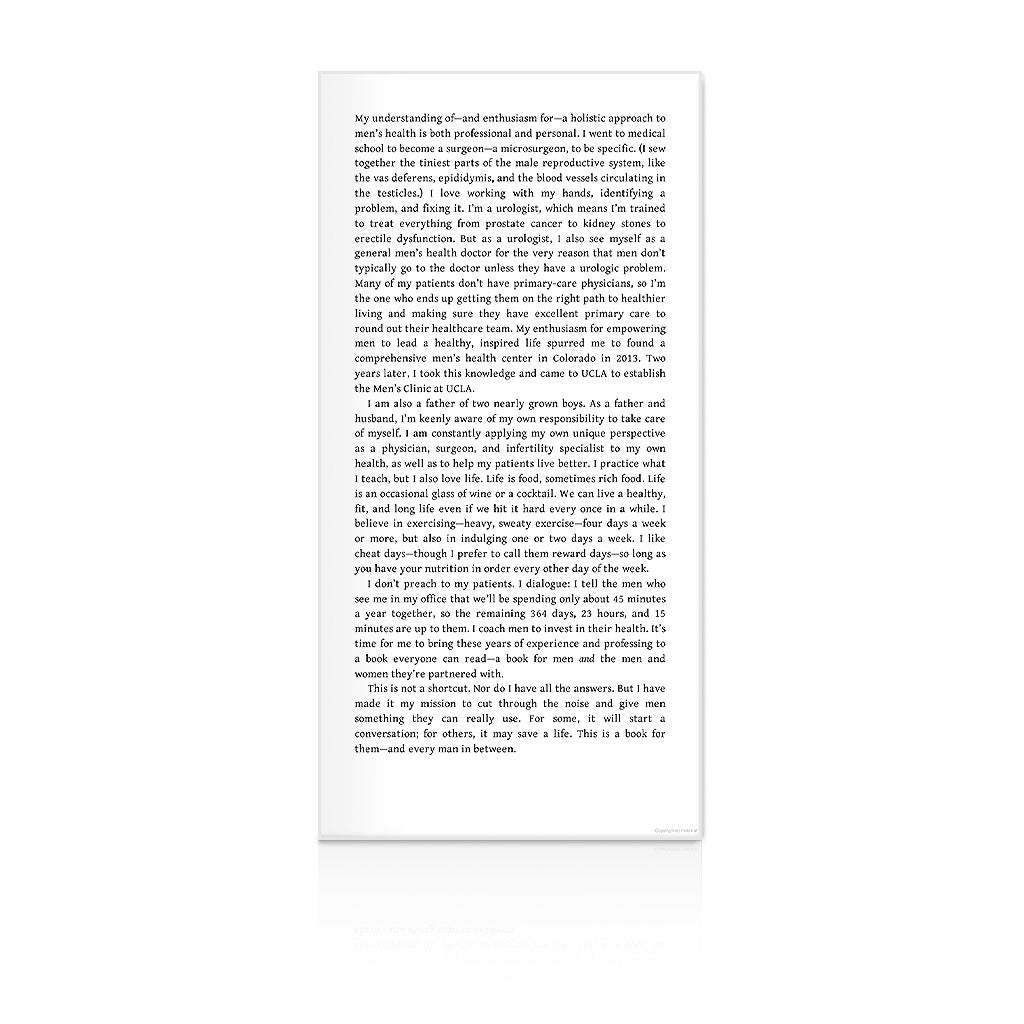 A Field Guide to Men's Health: Eat Right, Stay Fit, Sleep Well, and Have Great Sex - Forever Book Sample Page 3