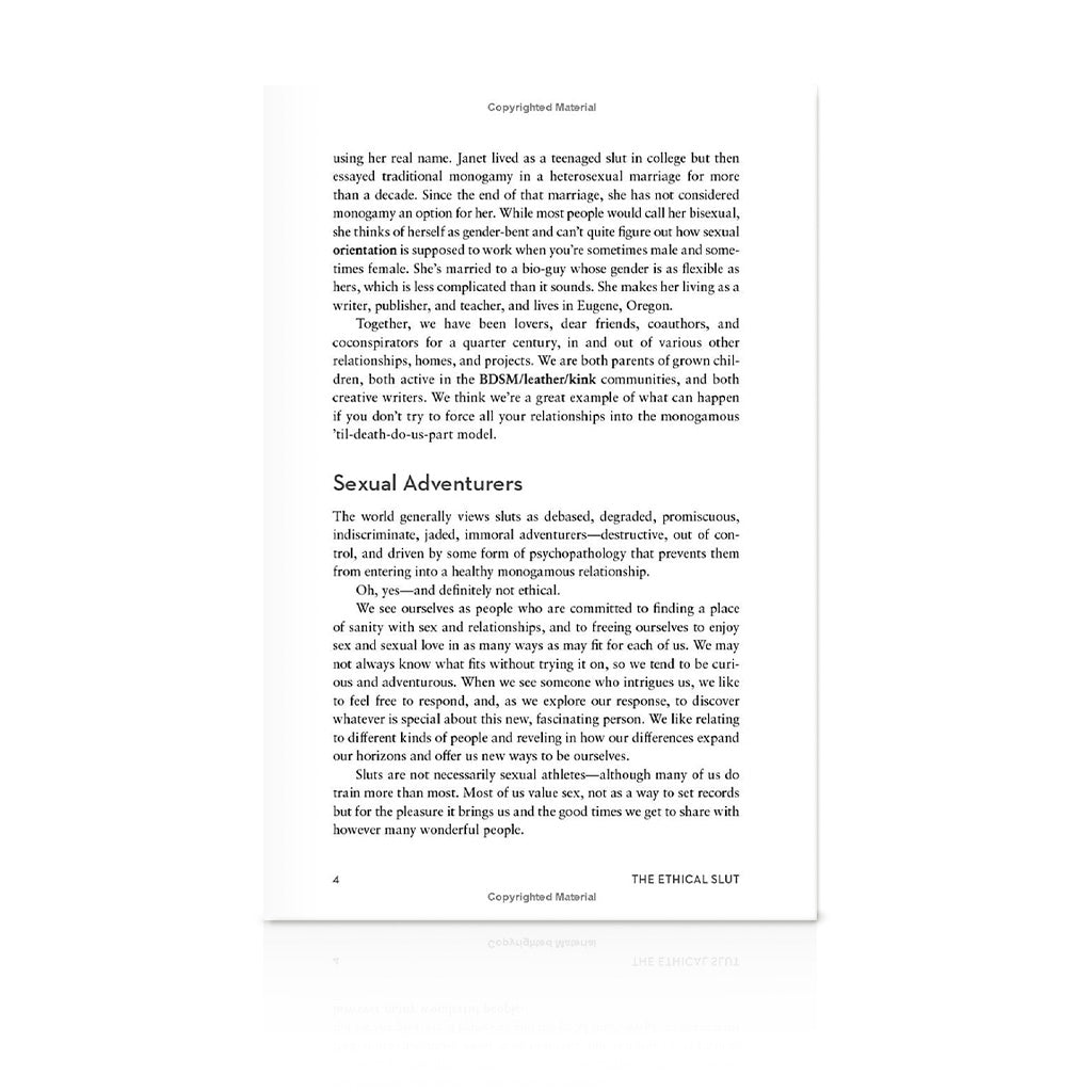 The Ethical Slut: A Practical Guide to Polyamory, Open Relationships, and Other Freedoms in Sex and Love Sample Page 5