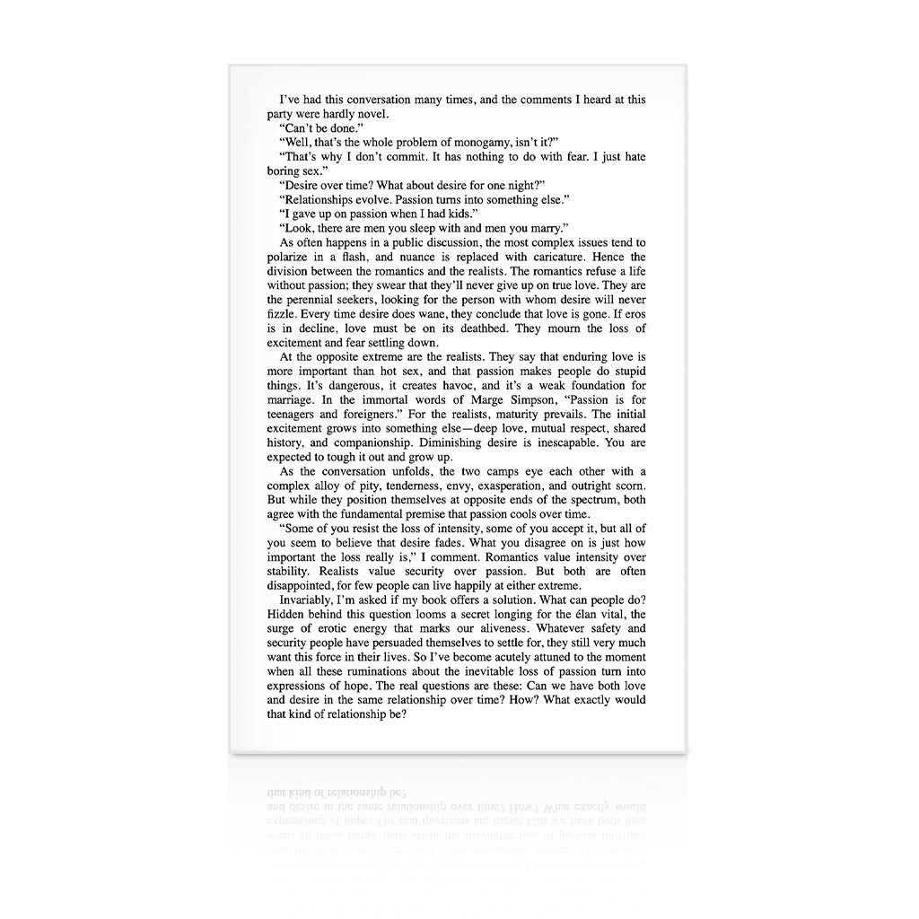 Mating in Captivity: Unlocking Erotic Intelligence Book Sample Page 2