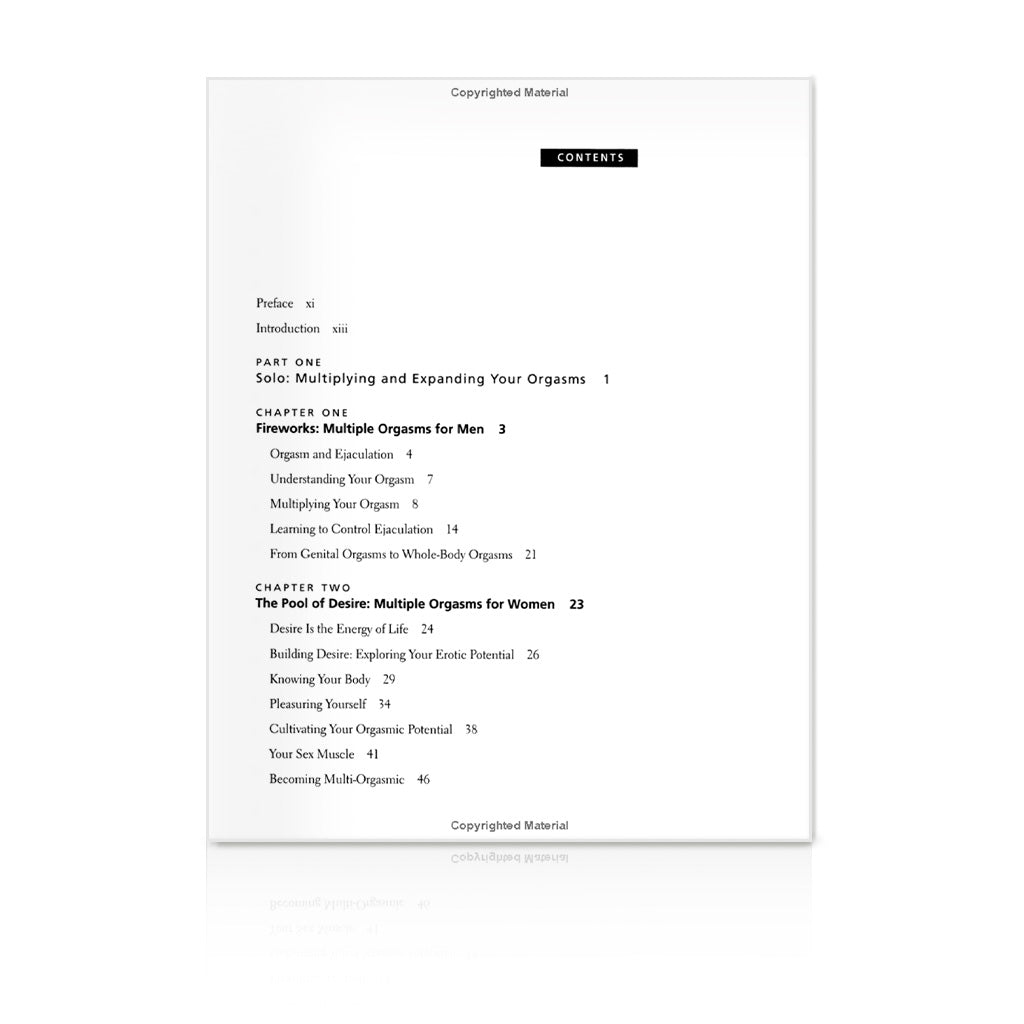The Multi-Orgasmic Couple: Sexual Secrets Every Couple Should Know Book Content Page 1