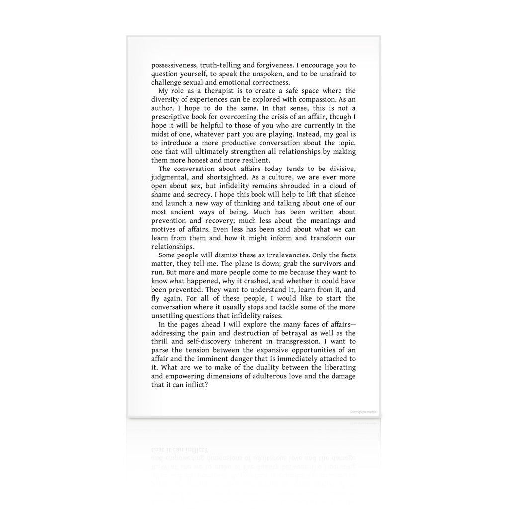 The State of Affairs: Rethinking Infidelity Book Introduction Page 2