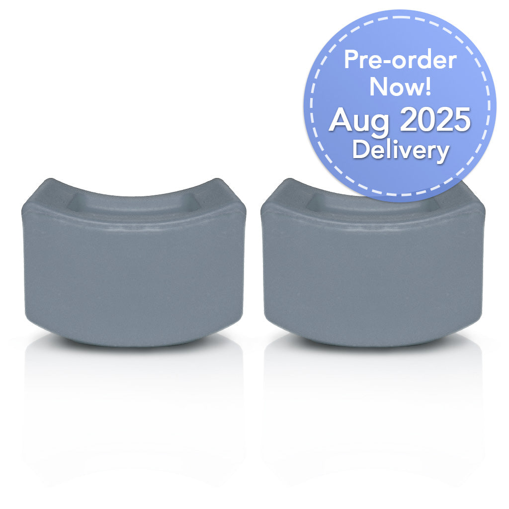 Private Gym Additional Magnetic Weights for Kegel Resistance Ring (2-Pack) Front View Gray Preorder Shipping Badge August 2025