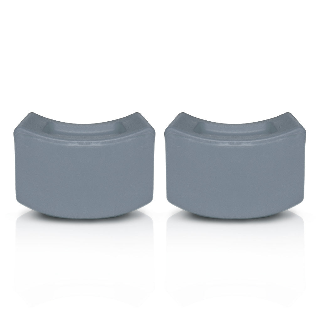 Private Gym Additional Magnetic Weights for Kegel Resistance Ring (2-Pack) Front View Gray 