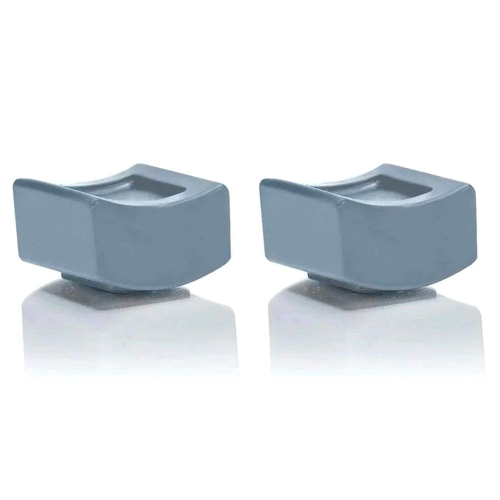 Private Gym Additional Magnetic Weights for Kegel Resistance Ring (2-Pack) Side View Gray 