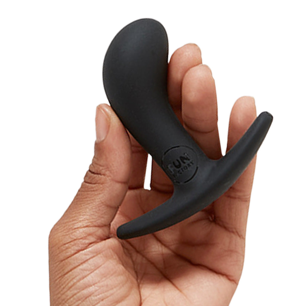 Fun Factory Bootie Butt Plug Small / Black with Hand