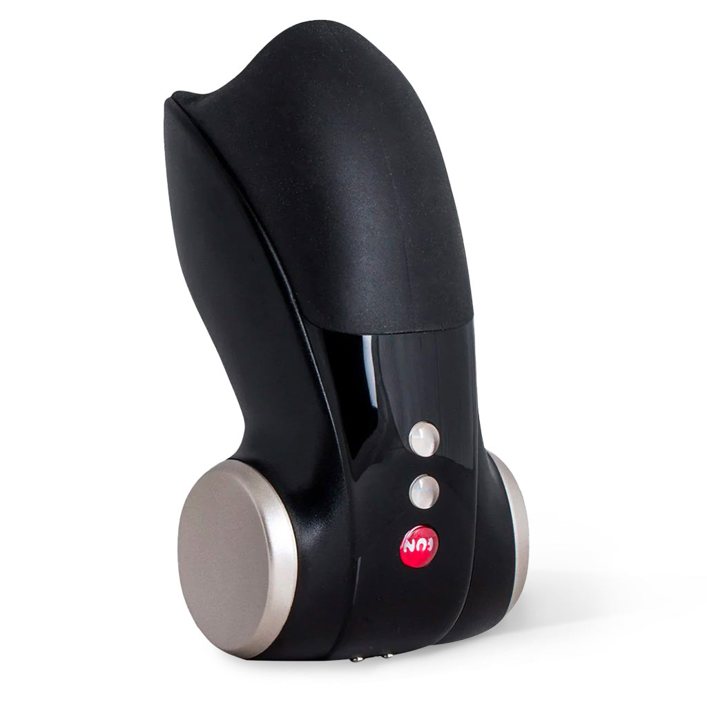 Fun Factory Cobra Libre 2 Penis Head Stimulator Black Profile View