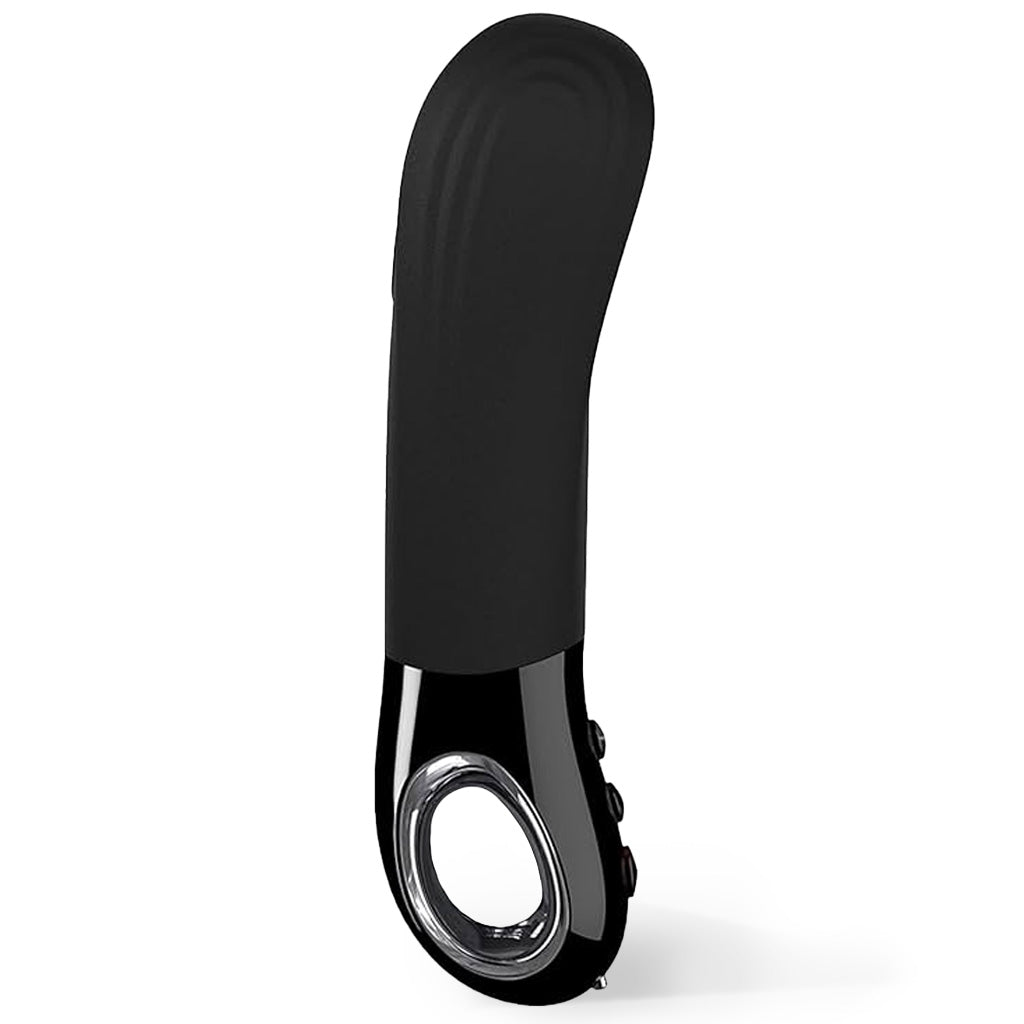 Fun Factory Manta Penis Vibrator Black Side View