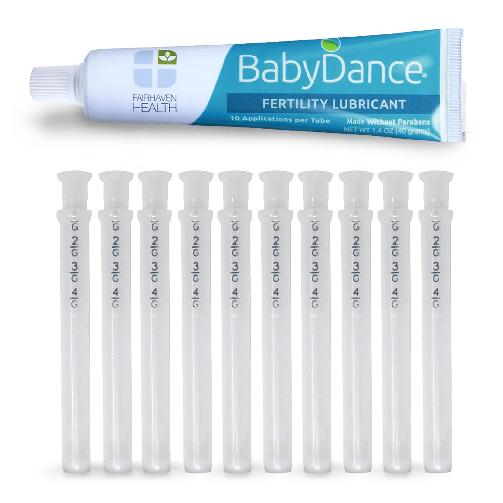 Fairhaven Health BabyDance Fertility Lubricant with 10 Applicators