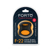 Forto Cock & Ball Double Penoscrotal Ring Medium 47mm Packaging Front