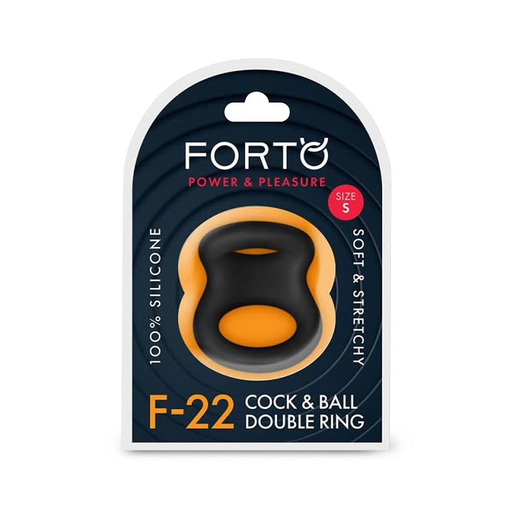 Buy Forto F-22 Cock & Ball Double Ring | Dual Silicone Penis Ring Buy Forto F-22 Cock & Ball Double Ring | Dual Silicone Penis Ring