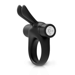 Forto Vibrating Bunny Cock Ring Side View