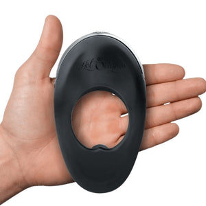 Hot Octopuss Atom Plus Dual-Motor Vibrating Penoscrotal Ring with Hand