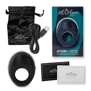 Hot Octopuss Atom Vibrating Cock Ring Inside Package Contents