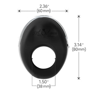 Hot Octopuss Atom Vibrating Cock Ring Product Dimensions