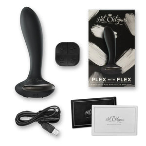 Hot Octopuss Plex Vibrating Prostate Stimulator Inside Package Contents