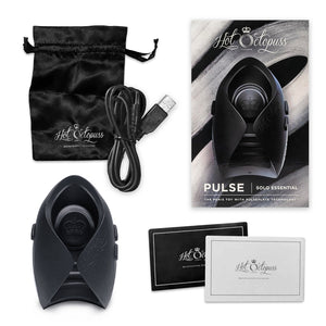 Hot Octopuss Pulse Solo Essential Inside Package Contents Black