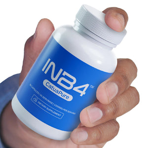 INB4 Libido Booster Natural Supplement with Catuaba with Hand