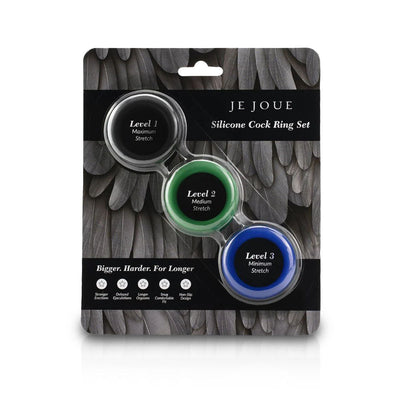 Je Joue Silicone Cock Ring Full Set Packaging Front