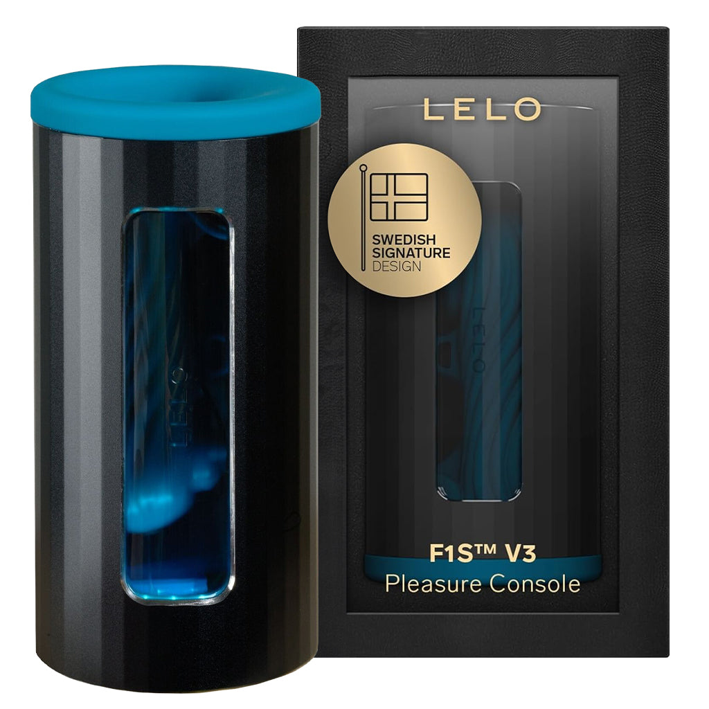 Lelo F1S V3 Male Masturbator Standard / Teal with Box