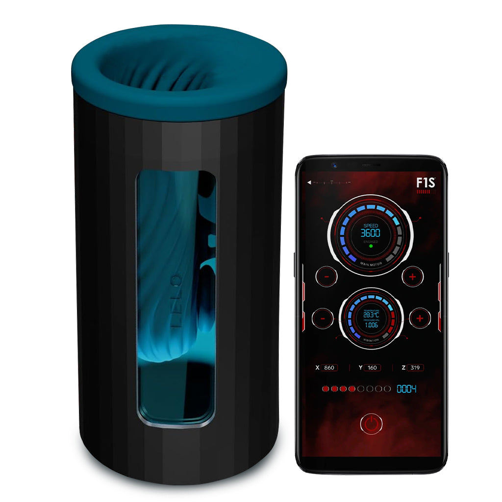 Lelo F1S V3 Male Masturbator Standard / Teal / XL / Teal with Phone App