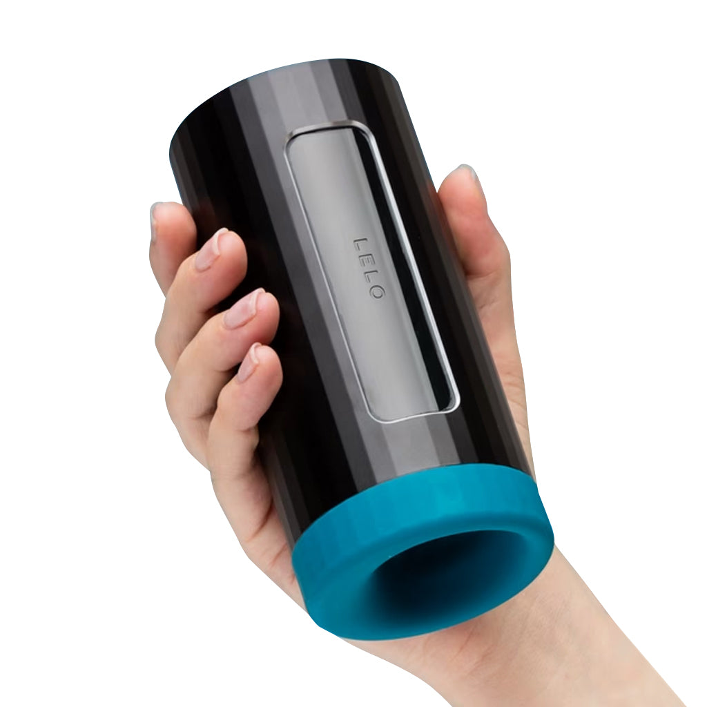 Lelo F1S V3 Male Masturbator Standard / Teal / XL / Teal with hand