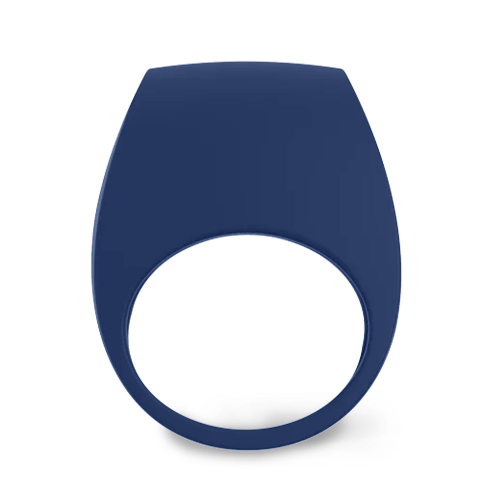 Lelo Tor 3 Vibrating Penis Ring for Couples Base Blue