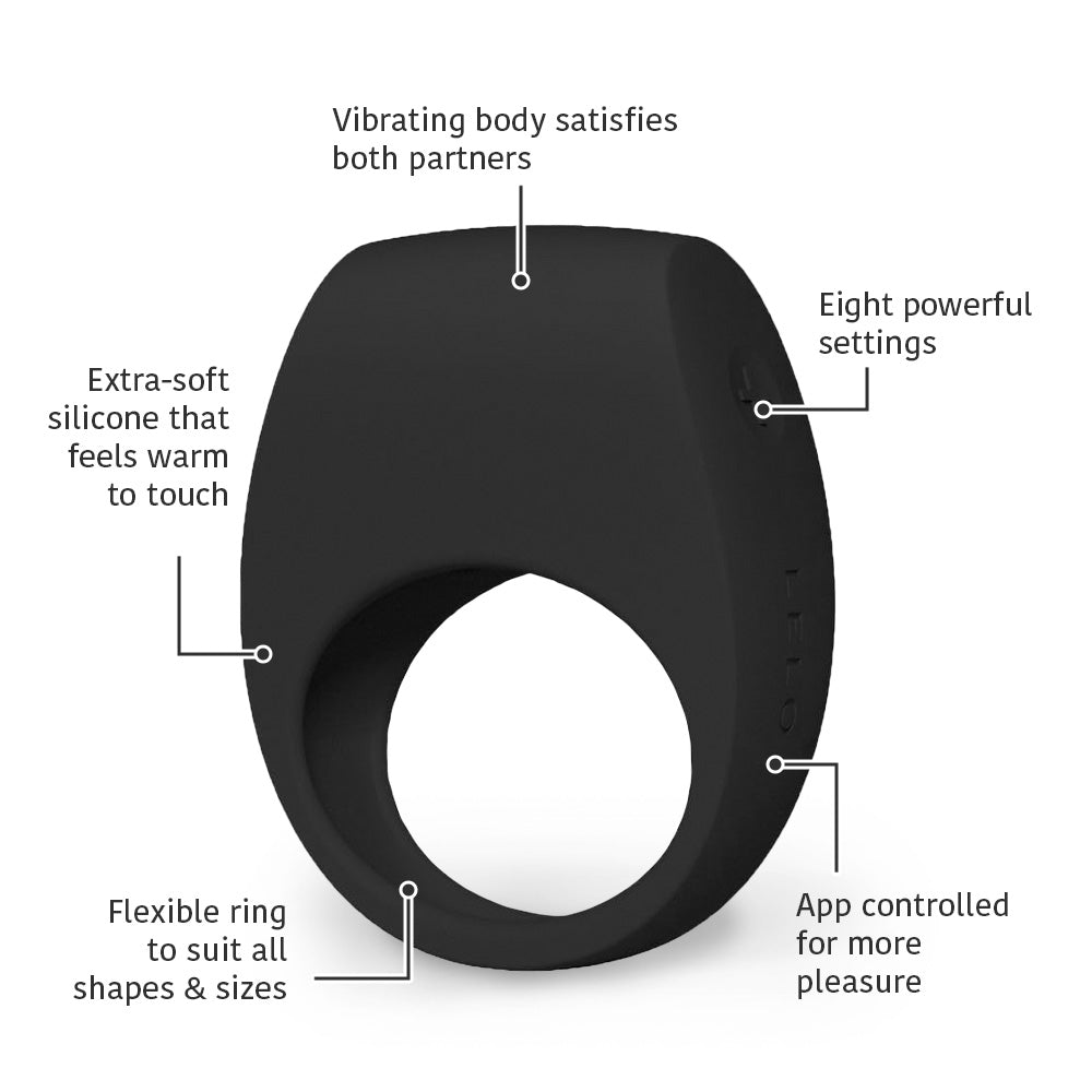 LELO Tor 3 Vibrating Penis Ring for Couples