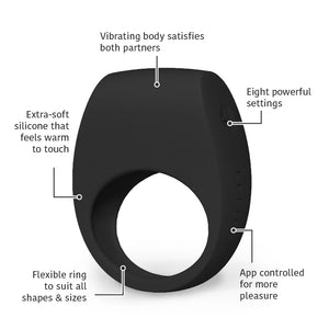 Lelo Tor 3 Vibrating Penis Ring for Couples Product Detail