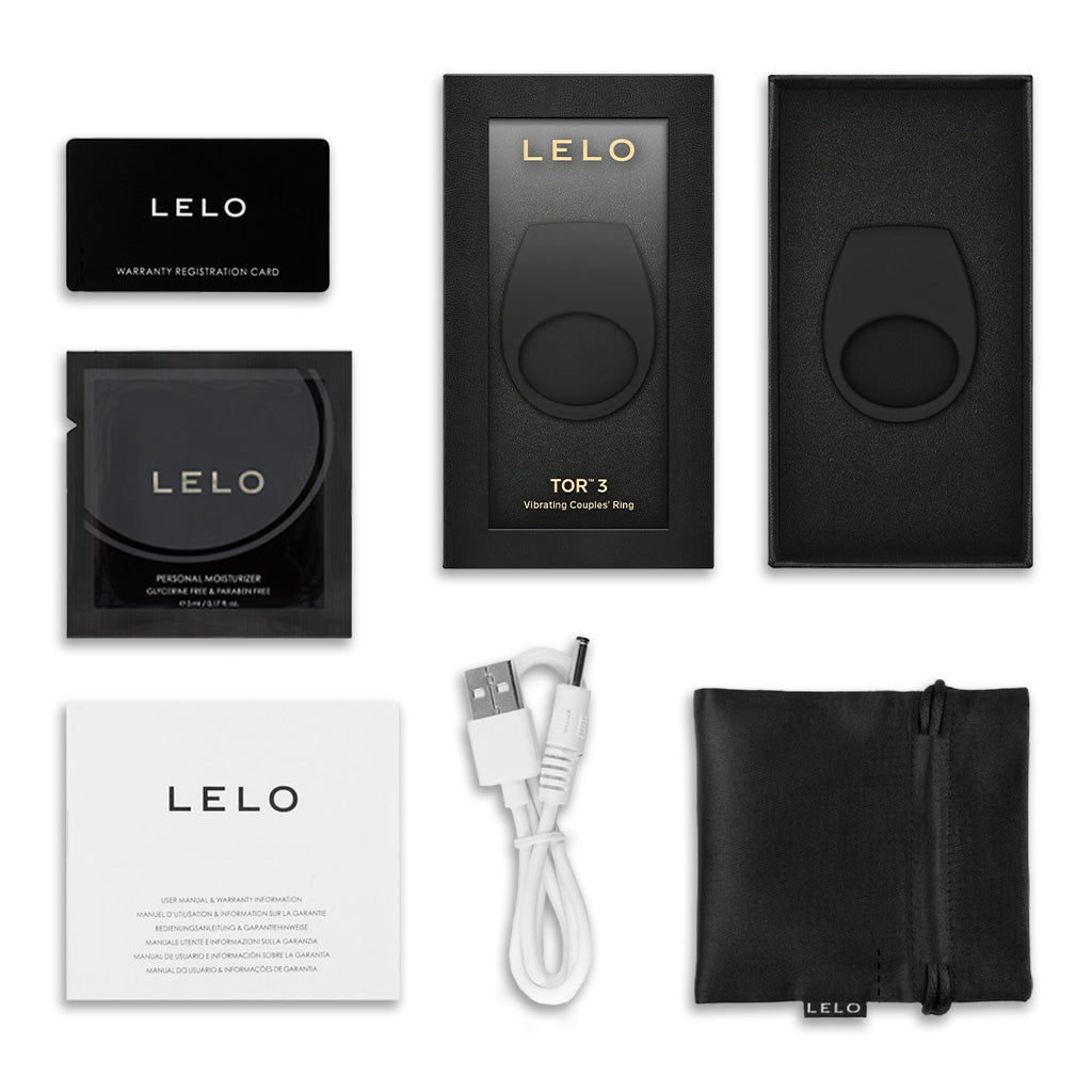 LELO Tor 3 Vibrating Penis Ring for Couples