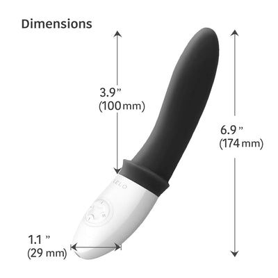 Lelo Loki Billy 2 Prostate Massager Black Dimensions